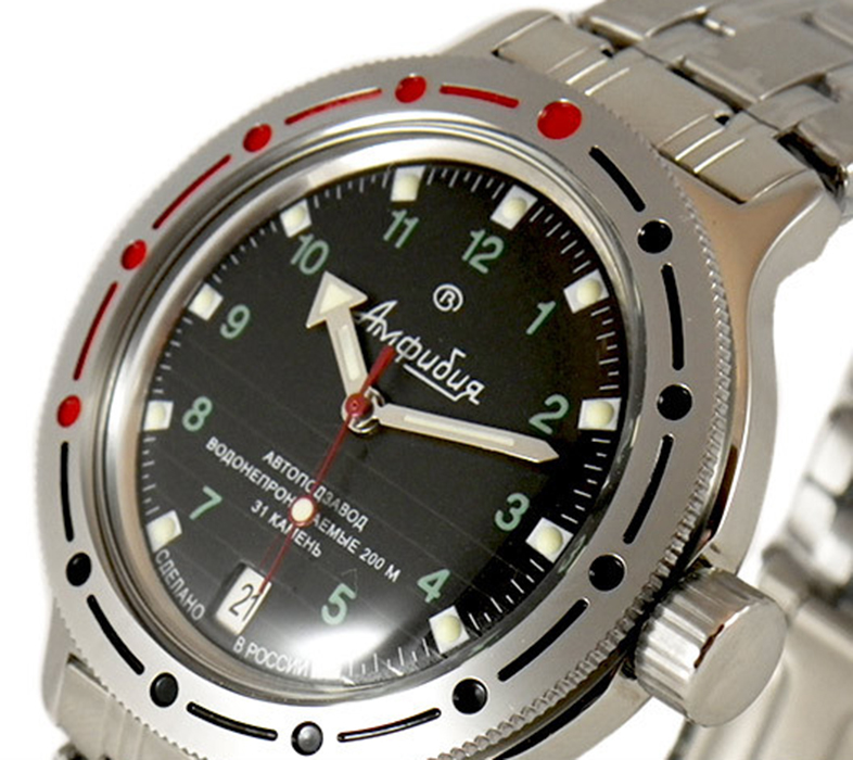 Vostok Amphibia Automatic Watch 2416B/420269 – Vostok Amphibia