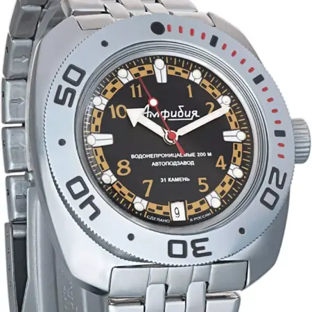 Vostok Amphibia Automatic Watch 2416B/710469