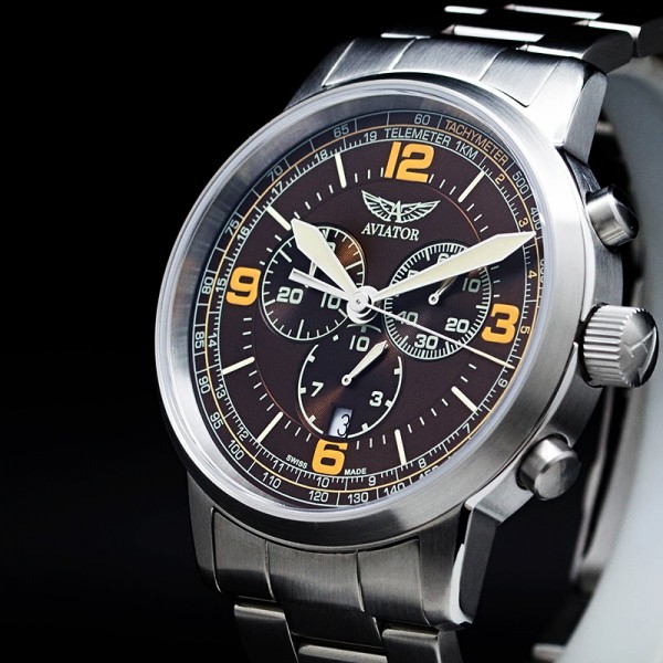 Aviator Kingcobra Chrono Quartz Watch V.2.16.0.096.5