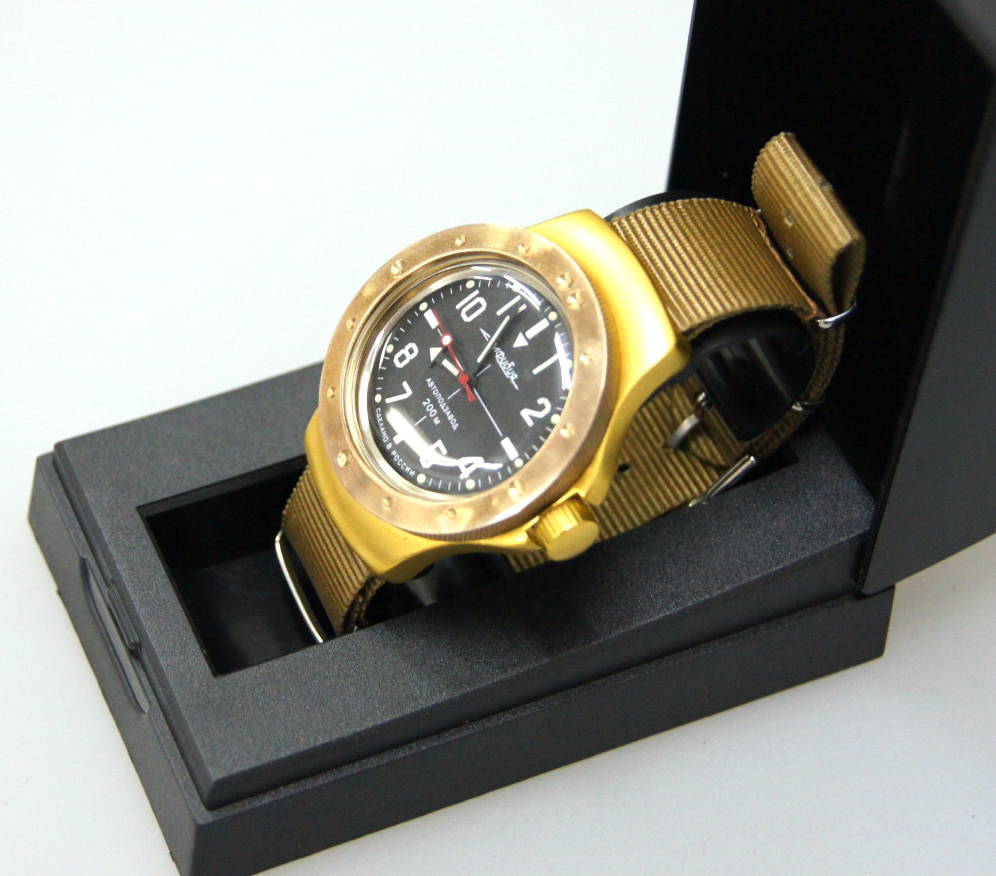 Vostok 2025 gold watch