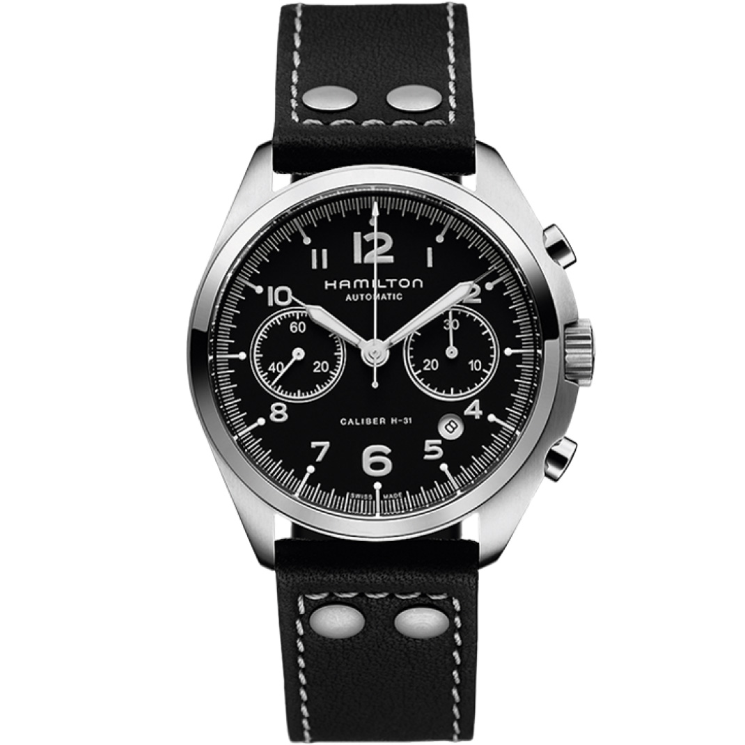 Hamilton Khaki Aviation Pilot Pioneer Auto Chrono H76416735 Watch ...