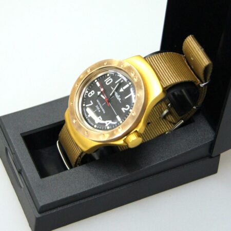 Vostok Amphibia Mod Watch (Mod 19 - Gold)