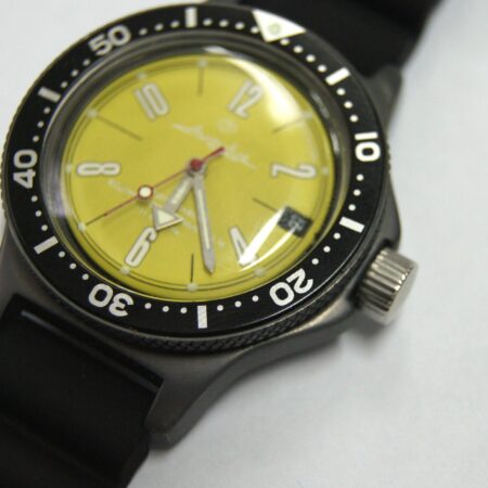 Vostok Amphibia Mod Watch (Mod 24 - yellow lime)