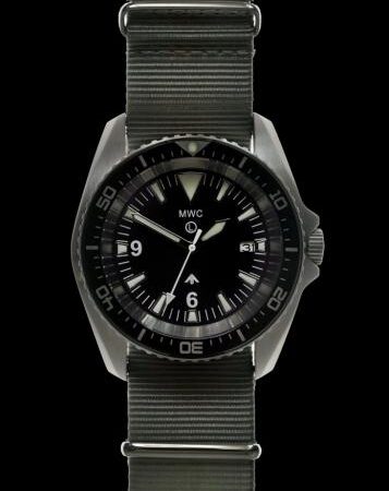 MWC Military Divers Watch in Stainless Steel Case (Automatic)