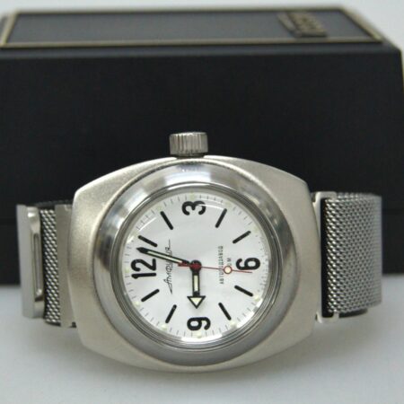 Vostok Amphibia Mod Watch (Mod 25 - silver)