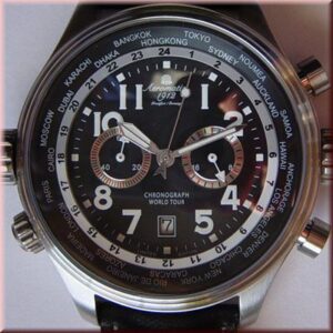 Aeromatic A1113 Pilot Defender Chronograph "World-Tour" Watch