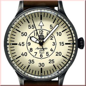 Aeromatic A1152N WWII Observer "Deutsche Flieger Legende" Retro Watch