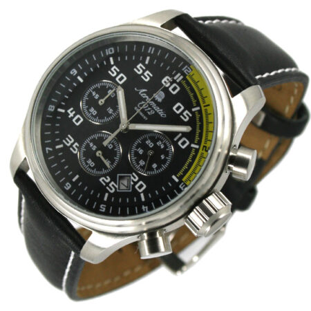 Aeromatic A1203 XXL-Pilot "World-Tour" Chronograph Watch