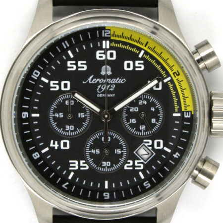 Aeromatic A1203 XXL-Pilot "World-Tour" Chronograph Watch