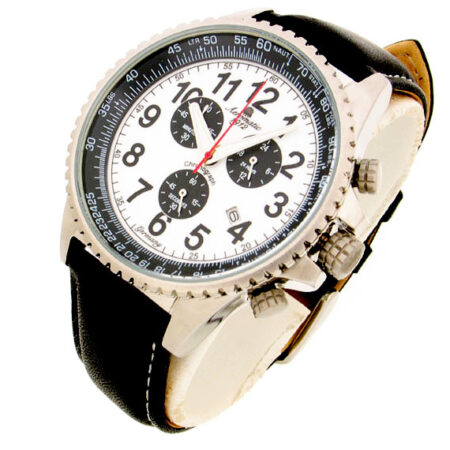 Aeromatic A1242 Military Navi Flight Computer Chronograph Watch