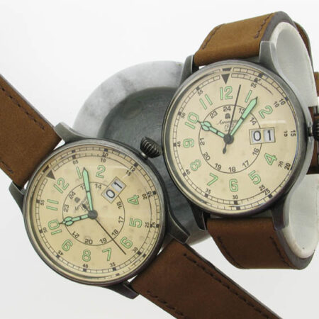 Aeromatic A1254 WWII Retro Aviator Officer Watch