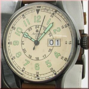 Aeromatic A1254 WWII Retro Aviator Officer Watch