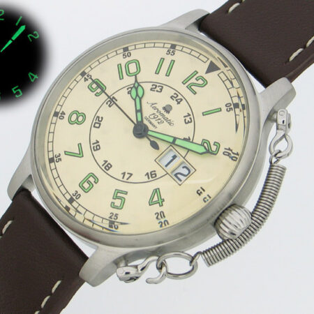 Aeromatic A1289 WWII Observer Officer Flier B1 Retro Watch