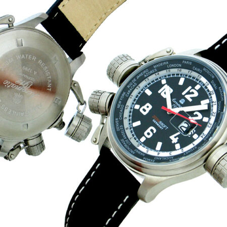 Aeromatic A1299 XXL-Pilot DEFENDER "World-Tour" Watch