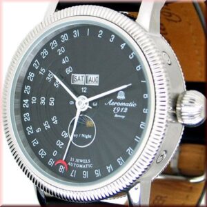 Aeromatic A1308 1st Automatic triphase Regulateur Watch