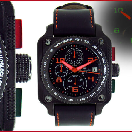 Aeromatic A1310 XXL Military Navi Pilot Chronograph Watch