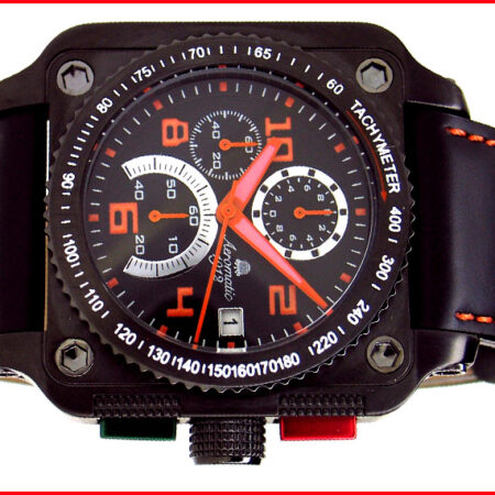 Aeromatic A1310 XXL Military Navi Pilot Chronograph Watch