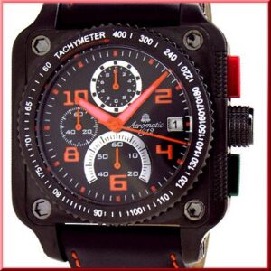 Aeromatic A1310 XXL Military Navi Pilot Chronograph Watch