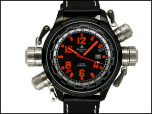 Aeromatic A1327 XXL-Pilot "World-Tour" Alarm Watch