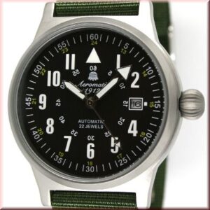 Aeromatic A1336 Automatic German WWII Sextant modified Rocketpionier Watch