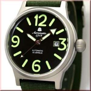 Aeromatic A1337 Automatic German Retro Panzer-Feldhaubitze Watch