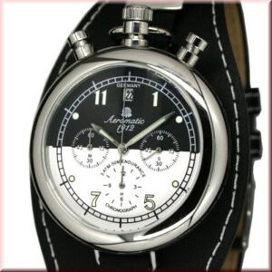 Aeromatic A1339 Retro Aviator Chronograph Watch