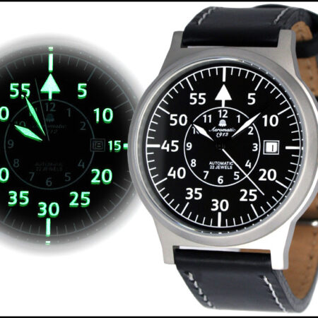 Aeromatic A1353 Automatic Military Observer "Deutsche Flieger Legende" Watch