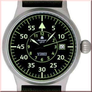 Aeromatic A1354 Automatic Military Observer "Deutsche Flieger Legende" Watch