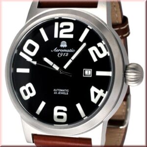 Aeromatic A1361 XXL Automatic Military Classic "Wüstenfuchs Deutsche Legende" Watch