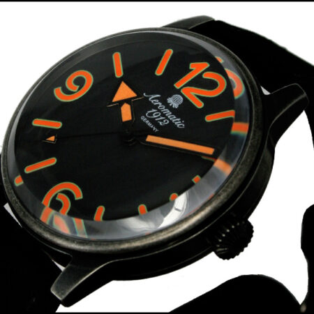 Aeromatic A1369 German 2.WW Legende RETRO Panzer-Feldhaubitze Luminous Watch