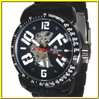 Aeromatic A1376 Mechanical Handwinding Skeleton with 3-D dial Watch