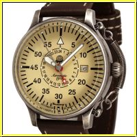 Aeromatic A1382 Automatic Observer 24H Classic "Deutsche Fliegerlegende" Watch