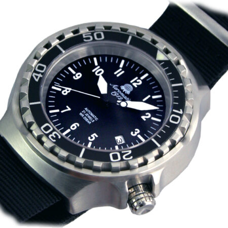 Aeromatic A1391 Automatic Saphire glas nylon Watch