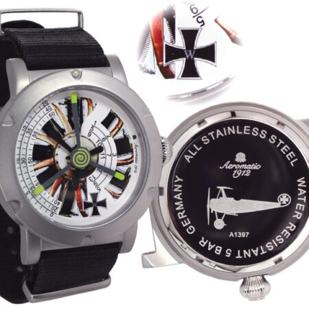 Aeromatic A1397 double Triphase Propeller Watch