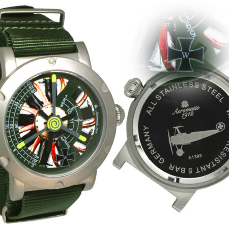 Aeromatic A1399 double Triphase Propeller Watch