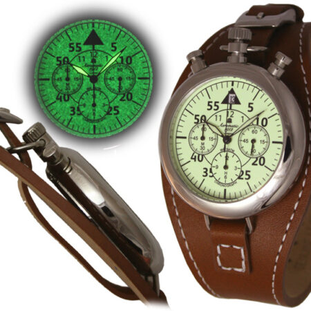 Aeromatic A1400 German 1.WW retro chronograph Watch