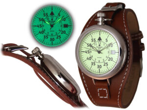 Aeromatic A1401 German 1.WW retro luminous Watch