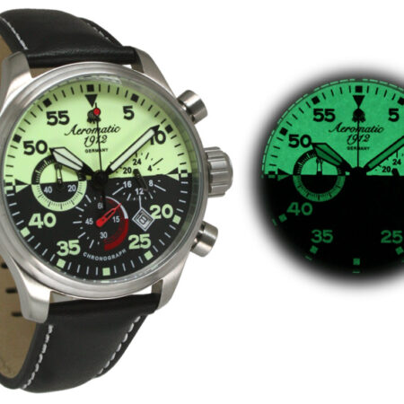 Aeromatic A1403 Aviator Observer Chronograph Watch