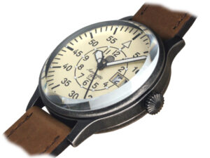 Aeromatic A1408 German 2.WW Observer Officer Watch