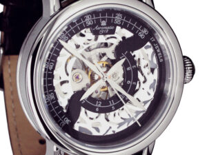 Aeromatic A1410 Mechanical Handwinding Skeleton Watch