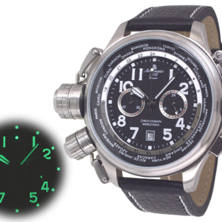 Aeromatic A1413 XXL-Pilot Defender "World-Tour" Watch