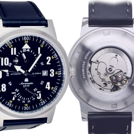 Aeromatic A1416 Automatic German 2.WW 24H Watch