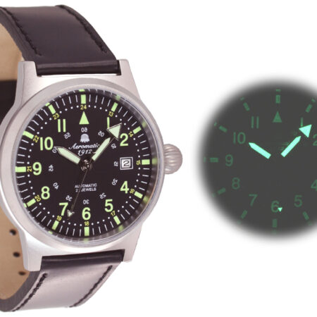 Aeromatic A1418 Automatic German 2.WW Watch