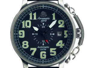 Aeromatic A1423 German 2.WW Officer Retro-Flier Watch