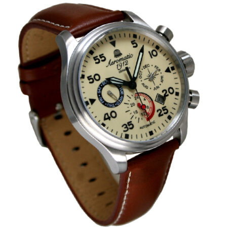 Aeromatic A1425 Automatic Aviator Observer Watch