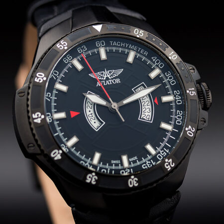 Aviator Mig-29 GMT Quartz Watch M.1.01.5.001.4