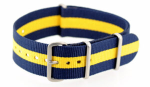 20mm Blue and Yellow NATO Strap