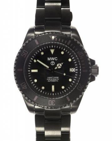 MWC 24 Jewel 300m Auto Submariner on PVD Bracelet (Branded)