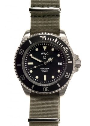 MWC Quartz 300m Stainless Steel Submariner (Branded)