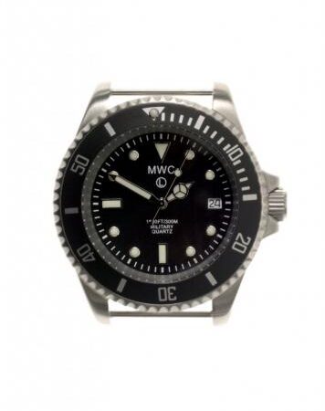 MWC Quartz 300m Stainless Steel Submariner (Branded)